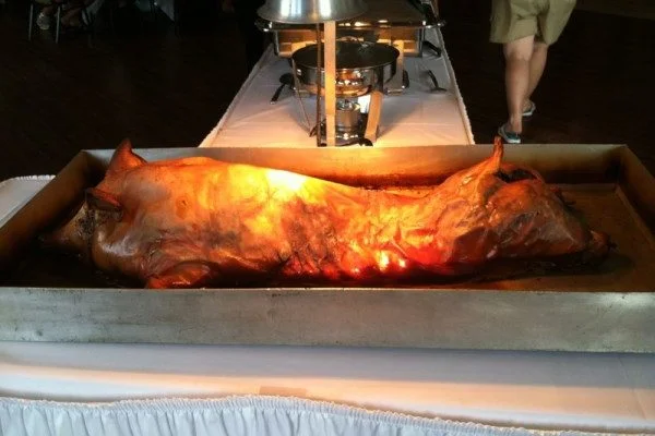 roasted pig