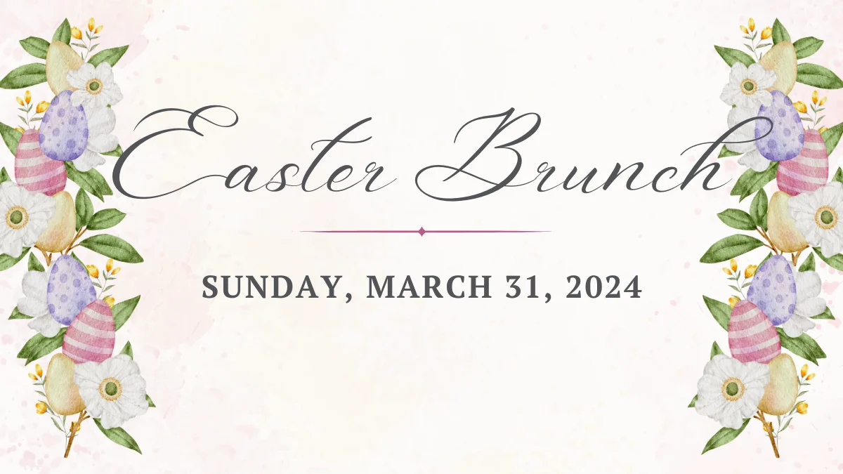 Registration Open for Annual Easter Brunch