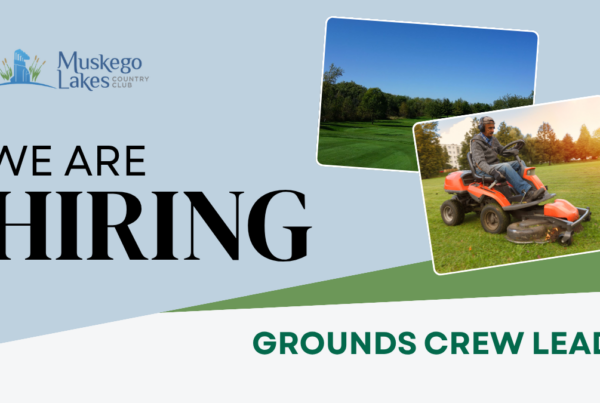 Now Hiring - Grounds Crew Lead